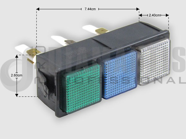 ΛΥΧΝΙΑ 3 ΕΝΔΕΙΞΕΩΝ 220V ΕΠΑΓΓ. ΠΛ.ΠΙΑΤΩΝ ATA 7203 image