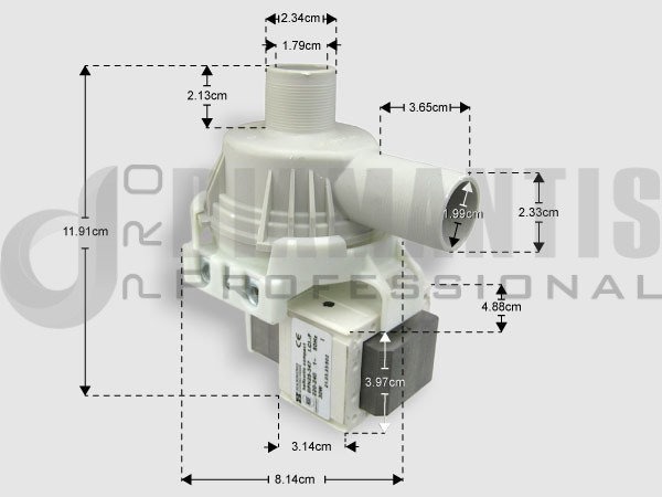 ΑΝΤΛΙΑ HANNING DPN25-347 230V 50Hz 30W Φ24 4769 image