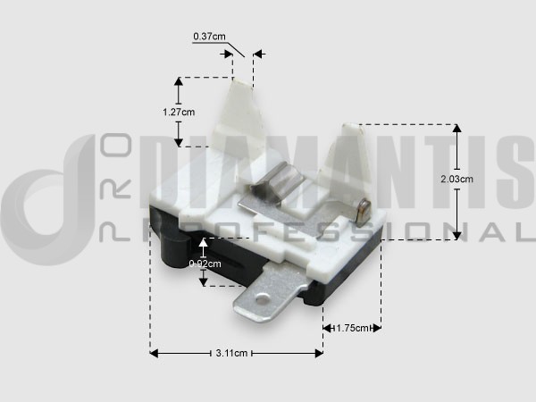 ΘΕΡΜΙΚΟ ΑΣΦΑΛΕΙΑΣ ΣΥΜΠΙΕΣΤΗ ΨΥΓΕΙΟΥ PTC 1/3 HP ΓΕΝΙΚΗΣ ΧΡΗΣΗΣ image