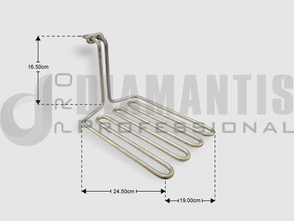 ΑΝΤΙΣΤΑΣΗ ΕΠΑΓΓ. ΦΡΙΤΕΖΑΣ ROLLER GRILL 3400W 230V D02070 image