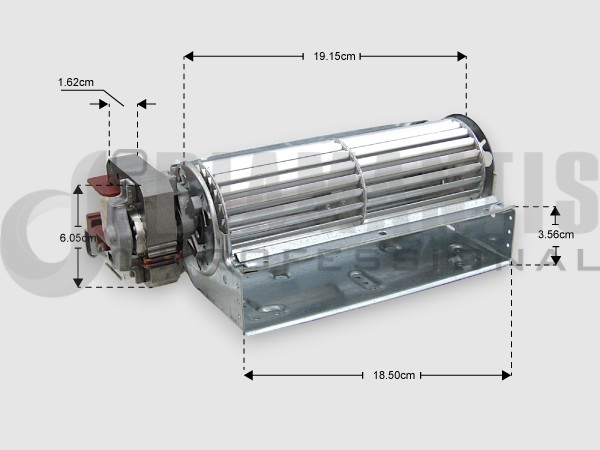 ΒΕΝΤΙΛΑΤΕΡ ΕΠΑΓΓ/ΜΑΤΙΚΗΣ ΣΥΣΚΕΥΗΣ L=180MM 26W ΑΡΙΣΤΕΡΟ image