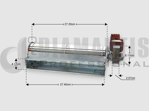 ΒΕΝΤΙΛΑΤΕΡ ΕΠΑΓΓ/ΜΑΤΙΚΗΣ ΣΥΣΚΕΥΗΣ L=270MM 18W ΔΕΞΙΟ image