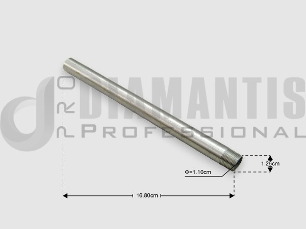 ΑΞΟΝΑΣ INOX ΕΠΑΓΓ. ΠΛ.ΠΙΑΤΩΝ ARISTARCO 2991 Φ13Χ167ΜΜ image