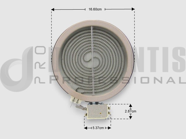 ΕΣΤΙΑ KOYZINAΣ ΚΕΡΑΜΙΚΗ I 160ΜΜ 1200W WHIRLPOOL 481231018887 image