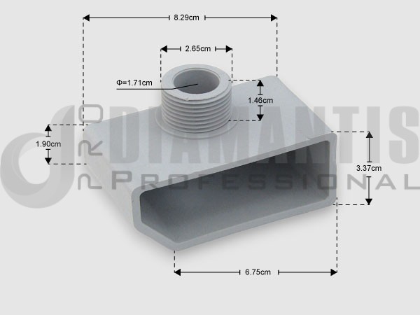 ΑΕΡΟΠΑΓΙΔΑ ΚΟΜΠΛΕ ΕΠΑΓΓ. ΠΛ.ΠΙΑΤΩΝ GP025BCOMP 83X50X33MM image