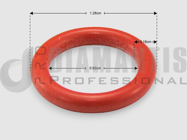 ΦΛΑΝΤΖΑ ΣΙΛΙΚΟΝΗΣ ΚΟΚΚΙΝΗ ORM GASKET 0090-20 image