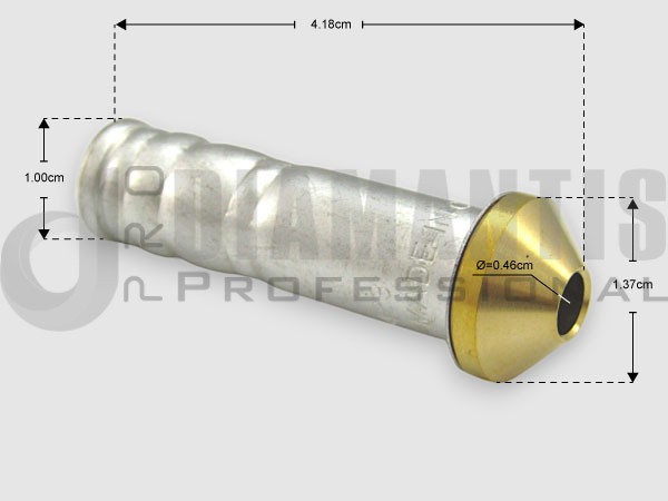 ORIFICE ΕΚΤΟΝΩΤΙΚΗΣ ΒΑΛΒΙΔΑΣ T2/TE2 03 FLARE DANFOSS 068-2006 image