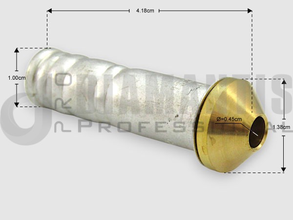 ORIFICE ΕΚΤΟΝΩΤΙΚΗΣ ΒΑΛΒΙΔΑΣ T2/TE2 05 FLARE DANFOSS 068-2008 image