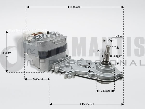 ΜΟΤΕΡ ΜΕΙΩΤΗΡAΣ ΓΡΑΝΙΤΟΜΗΧΑΝΗΣ 115V 60HZ UGOLINI 33800-04771-049 image