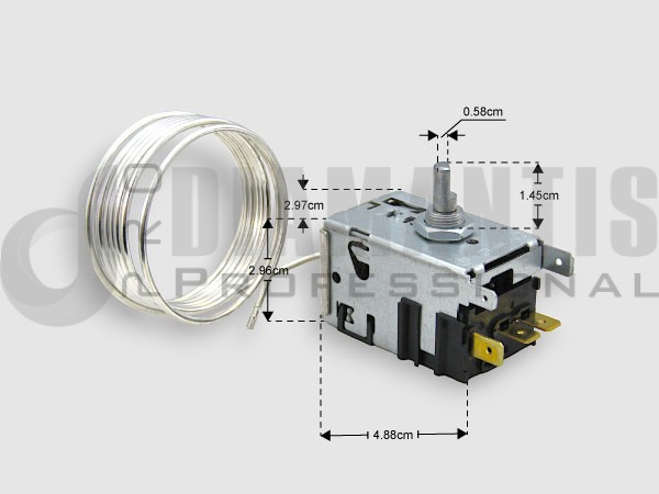 ΘΕΡΜΟΣΤΑΤΗΣ ΕΠΑΓΓΕΛΜΑΤΙΚΟΣ DANFOSS 077B-0028 6A 250V image